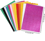 20 Sheets Glitter Paper Sheet for Crafts St. Patrick's April Fool's Memorial - Image 7