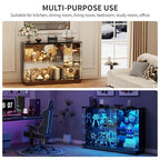 HNEBC Lockable Display Curio Cabinet - Image 9