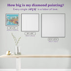 DIAMOND ART CLUB Autumn in Leavenworth Diamond Painting Kit, Fun DIY Crafts - Image 4