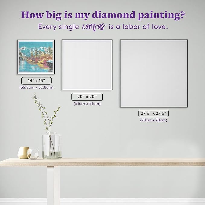 DIAMOND ART CLUB Autumn in Leavenworth Diamond Painting Kit, Fun DIY Crafts - Image 4