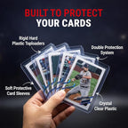 Ultra Pro Toploaders and Card Sleeves Bundle – 3" x 4" Clear Regular Toploaders - Image 3