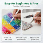 33000Pcs Rhinestones for Bedazzling, 3mm Bedazzler Kit - Image 6