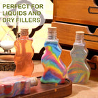 Mumufy 60 Pcs Plastic Sand Art Bottles - Image 6