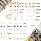 Xylise Jewelry Making Supplies Kit Natural Stone Beads - Image 2
