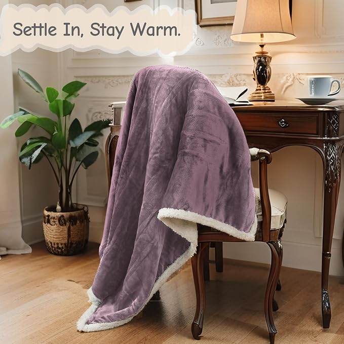 Electric Heated Blanket Twin Size 62"x84", Soft Flannel - Image 7