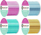 Mandala Crafts 13 Gauge Pastel Anodized Aluminum Craft Wire, 240 FT | Colored by MandalaCrafts