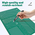 4 Packs Cutting Mats, 4size Double Sided Cutting Mat, Non-Slip 5 Layers PVC Cut - Image 4