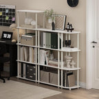 Furinno Turn-N-Tube Storage Shelves, 4-Tier Toolless Book Shelf, Corner Shelf - Image 2