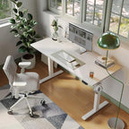 Agilestic Electric Standing Desk, 60 x 24 Inches Height Adjustable Desk - Image 4