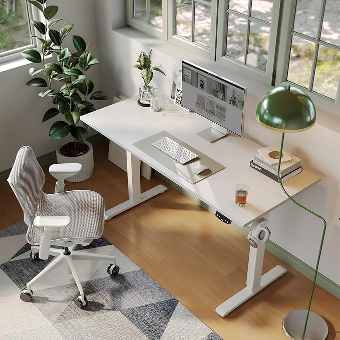Agilestic Electric Standing Desk, 48 x 24 Inches Height Adjustable Desk - Image 4