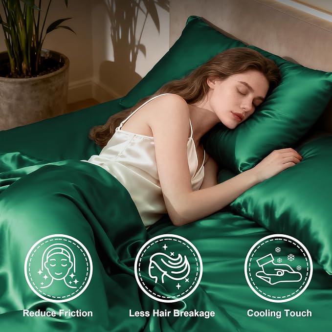 Love's cabin Satin Queen Sheets Set - Image 3