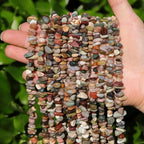 400pcs Natural Chip Stone Beads - Image 6