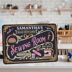Personalized Sewing Room Sign Art Room Décor - Image 4