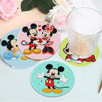 8 Pcs Cute Cartoon Diamond Art Coasters Kit - Image 6