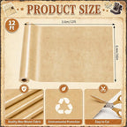 Vintage Parchment Bulletin Board Roll Non-Woven Fabric Poster 16in X 12ft | - Image 2