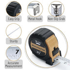 Mr. Pen- Retractable Tape Measure 25 ft, Light Brown, Easy Read | Steel - Image 4