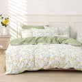 LEMIROE Floral Cotton Comforter King Size 3Pcs by LEMIROEBEDDING