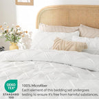 BEDELITE White Queen Comforter Set - Image 6