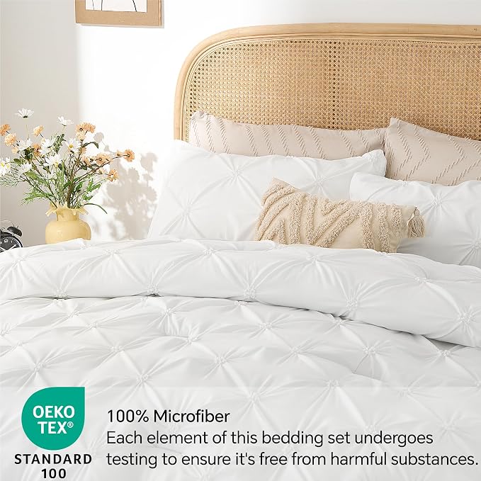 BEDELITE White King Size Comforter Set - Image 6
