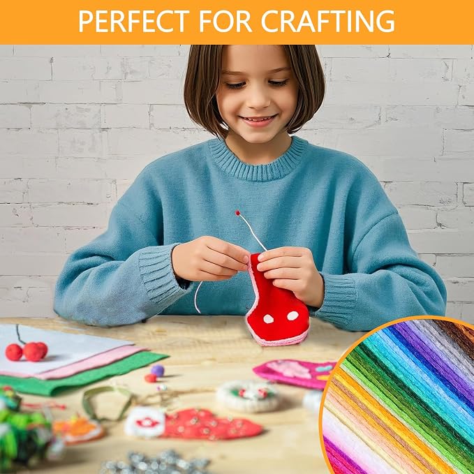 45PCS Felt Fabric Sheets Craft - Image 6