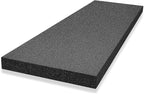 Ramede Customizable Polyethylene Foam Sheet 54 x 16 x 2 Inch Black Foam Insert by ramede