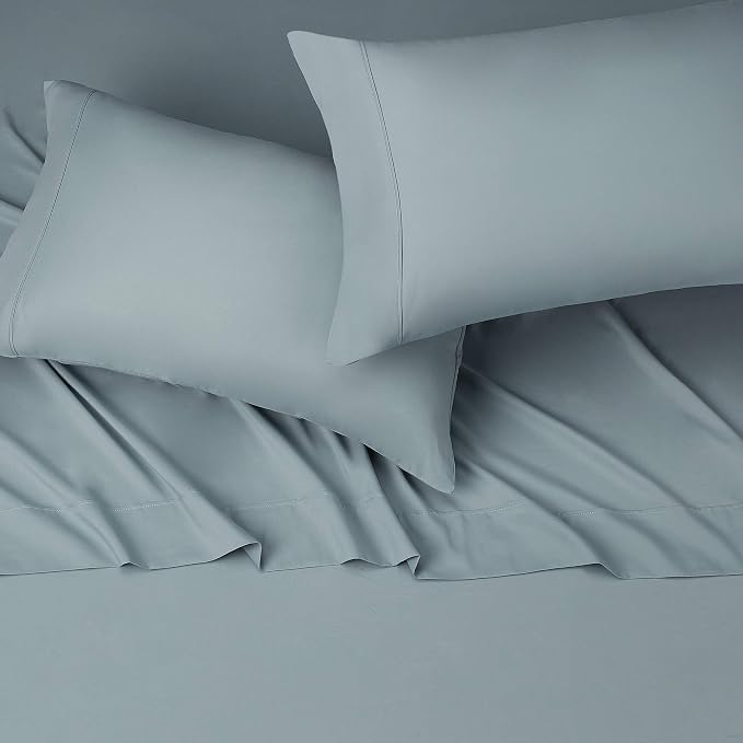 Amazon Basics Lightweight Super Soft Easy Care Microfiber 4 Piece Bed Sheet Set - Image 3