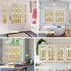 OHTMERU 3D Stained Glass Window Privacy Film, Heat Control UV Blocking Static - Image 6