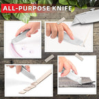 DIYSELF Utility Knife, 20 Pack Heavy Duty Box Cutter Retractable, Box Cutter - Image 4