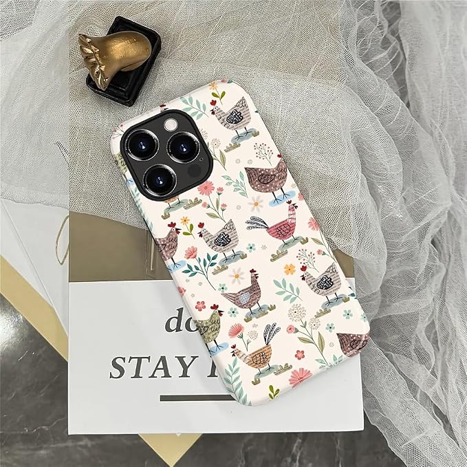 ZHEGAILIAN Case for iPhone 13 Pro, Chicken Farmhouse Animal Rooster Durable - Image 6