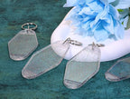 8PCS Motel Keychain Blank Hotel Key Tags Holder - Image 3