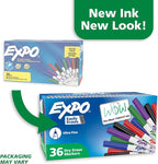 EXPO Dry Erase Markers, Low Odor Ink, Ultra Fine Tip, - Image 2