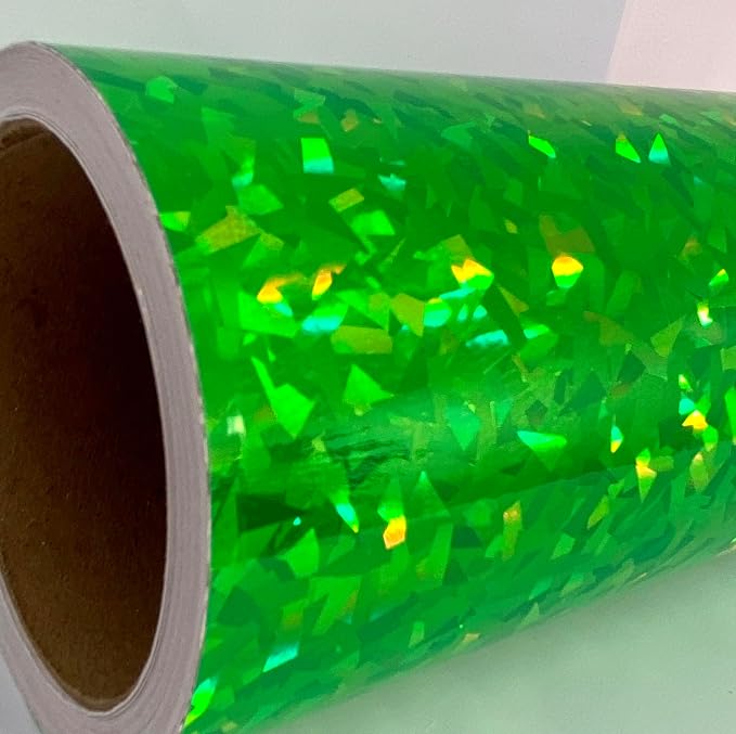 Holographic Crystal Sign Vinyl, HOLOCRYSTAL self-Adhesive Plastic by Paper+Street+Plastics