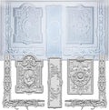 Art Mold for Polyclay Air Dry Clay Plaster, Frame and Plaque by FUNSHOWCASE