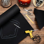 Patelai 6mm Thick Black EVA Foam Roll Large Cosplay Foam Sheets 39''x78'' - Image 5