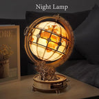 ROKR 3D Wooden Puzzles for Adults Illuminated Globe - Image 4
