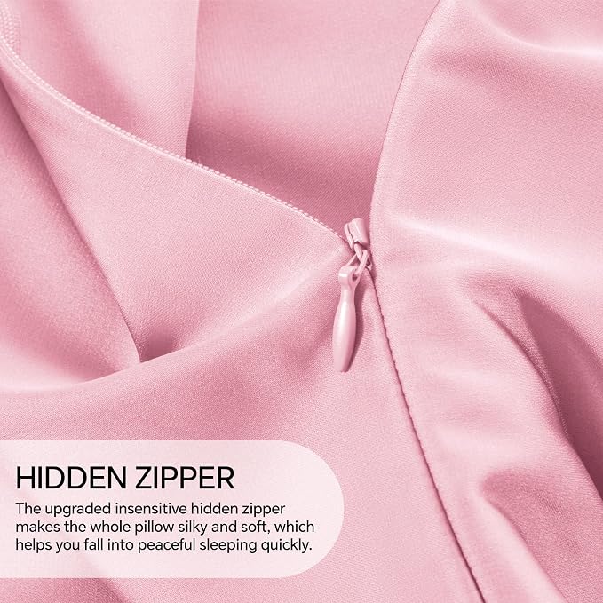 INFIIXSO Mulberry Silk Pillow Case King Size, Silk Pillowcase - Image 5