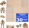 30 Pack 12"x12"x1/8" Basswood Sheets by Unknown