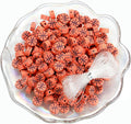 100Pcs Sports Ball Beads Basketball Polymer Clay Beads DIY Crafts Spacer Loose by LUBINGSHINE