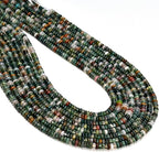 ICAI Beads Natural 2x4mm Rondelle Beads, Abacus Disk Stone Spacer Beads – Loose by CAI+YI+MING