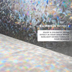 Mosaic Rainbow Light Effects Window Privacy Film by Artscape - Image 4