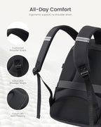 LOVEVOOK School Backpack for Teen Girls & College Students, Large Capacity - Image 3