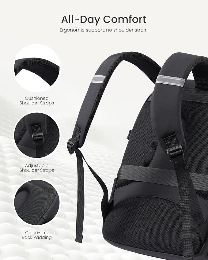 LOVEVOOK School Backpack for Teen Girls & College Students, Large Capacity - Image 3