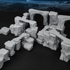 RPG Terrain AF693 The Pit Canyon Scene by AUSPDICE