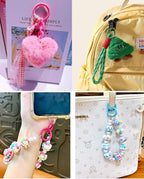 Round Carabiner Clip Bulk 48pcs 1 Inch Colorful Circle Carabiner Key Ring Clips - Image 3