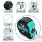 Mr. Pen- Retractable Tape Measure 25 ft, Turquoise Blue, Easy Read | Steel - Image 4