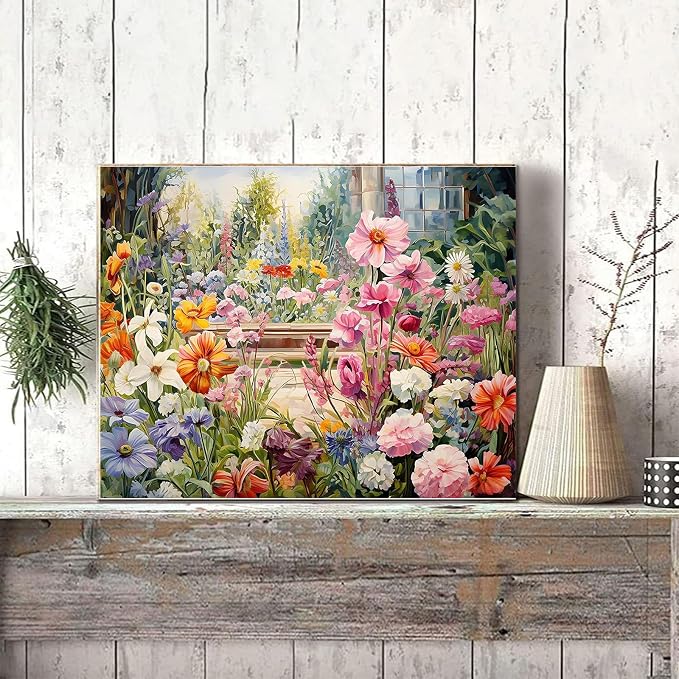 xackcme Paint by Numbers for Adults Flowers - Image 4