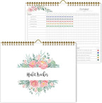 Habit Tracker Calendar, 12 Monthly Habit Tracker Journal by KAICNPAPER