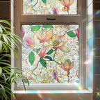 ADD.HERES Window Privacy Film, Stained Glass Decorative Static Cling, Removable by ADDHERES