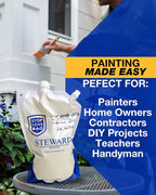 8 Reusable Paint Storage Bags 1L Leftover Paint Containers, Funnel and Clip | - Image 8