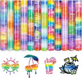 Tintnut Rainbow Gradient Heat Transfer Vinyl, PU HTV Sheets, stretch washable by Tintnut